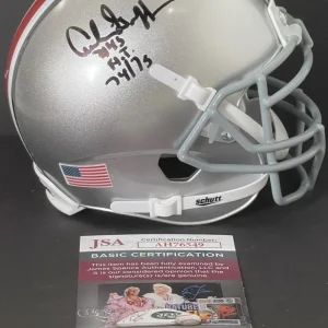Archie Griffin Signed Autographed Ohio State Buckeyes Mini Helmet Heisman JSA