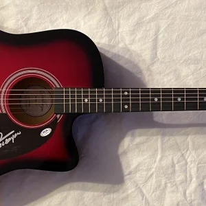 Zach Bryan Signed Autographed Something In The Orange Full Size Guitar PSA/DNA