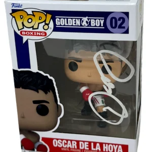 Oscar De La Hoya Signed Funko Pop Boxing #02 Golden Boy Autograph Beckett COA