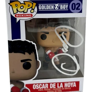 Oscar De La Hoya Signed Autograph Funko Pop Boxing #02 Golden Boy Beckett COA