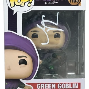 Willem Dafoe Signed Funko Pop Spider-Man Green Goblin Marvel Autograph Beckett
