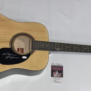 WARREN HAYNES SIGNED NATURAL ACOUSTIC GUITAR ALLMAN BROTHERS GOVT MULE JSA COA