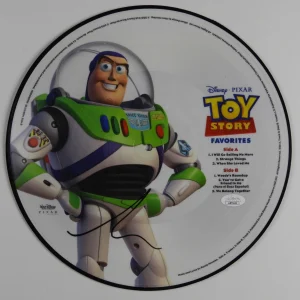 Tim Allen JSA Signed Autograph Record Vinyl Toy Store Picture Disc Soundtrack