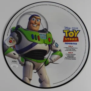 Tim Allen JSA Signed Autograph Record Vinyl Toy Store Picture Disc Soundtrack