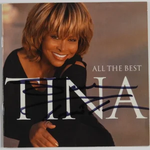 Tina Turner JSA Signed Autograph CD All The Best