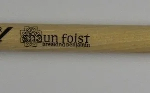 Breaking Benjamin Fully JSA Autograph Signed Drumstick Drum Stick