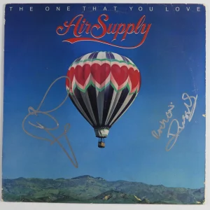 Air Supply JSA Signed Autograph Record Vinyl Graham Russell Hitchock