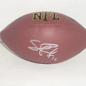 SEAN RENFREE SIGNED NFL FOOTBALL ATLANTA FALCONS DUKE BLUE DEVILS