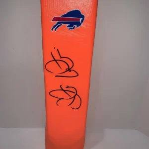 STAR LOTULELEI SIGNED TOUCHDOWN PYLON BUFFALO BILLS UTAH FOOTBALL