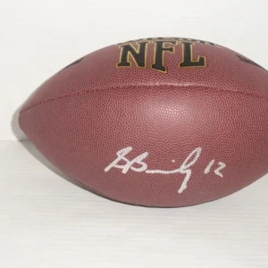 STEDMAN BAILEY SIGNED NFL FOOTBALL ST. LOUIS RAMS AUTOGRAPHED WEST VIRGINIA