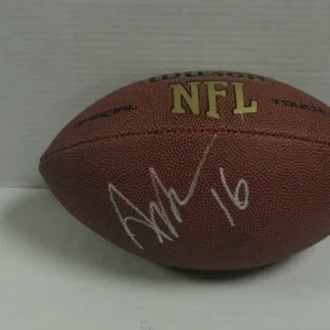 ANDREW HAWKINS SIGNED NFL FOOTBALL CINCINNATI BENGALS