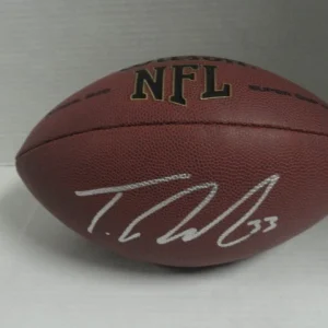 TRENT RICHARDSON SIGNED NFL FOOTBALL CLEVELAND BROWNS ALABAMA CRIMSON TIDE