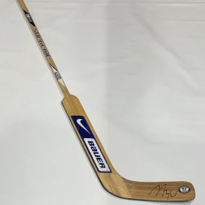 JOHN GIBSON SIGNED GOALIE STICK ANAHEIM DUCKS TEAM USA AUTOGRAPHED PROOF PSA COA