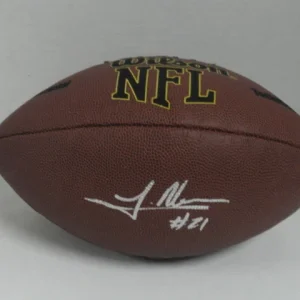 TRE MASON SIGNED NFL FOOTBALL AUBURN TIGERS BCS NFL STAR