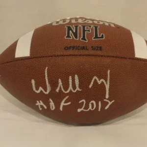 WILLIE ROAF SIGNED NFL FOOTBALL NEW ORLEANS SAINTS HOF AUTOGRAPHED
