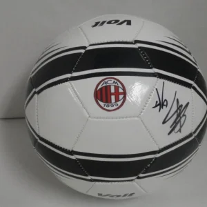 HACHIM MASTOUR SIGNED SOCCER BALL AC MILAN EXACT PROOF FUTBOL NEXT SUPERSTAR!!