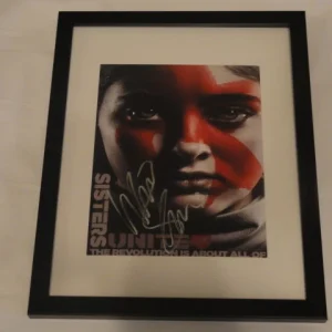 WILLOW SHIELDS SIGNED FRAMED HUNGER GAMES MOCKINGJAY 2 MOVIE POSTER EXACT PROOF