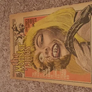 Vintage June 1974 Issue of "The Monster Times" Newspaper CAPTAIN KIRK Issue