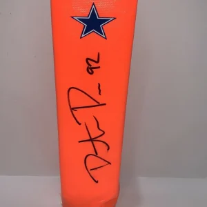 DONTARI POE SIGNED TOUCHDOWN PYLON DALLAS COWBOYS AUTOGRAPHED FOOTBALL