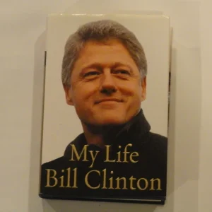 BILL CLINTON HILLARY RODHAM CLINTON SIGNED "MY LIFE" BOOK 45TH PRESIDENT JSA LOA