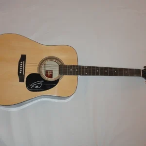 WILLIAM MICHAEL MORGAN SIGNED NATURAL ACOUSTIC GUITAR COUNTRY SUPERSTAR