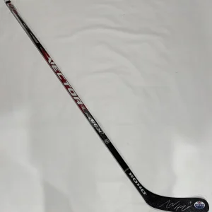 ADAM HENRIQUE SIGNED HOCKEY STICK EDMONTON OILERS AUTOGRAPHED RARE