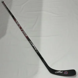 PATRIK LAINE SIGNED HOCKEY STICK COLUMBUS BLUE JACKETS PROOF FINLAND JSA COA