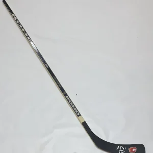 JONATHAN HUBERDEAU SIGNED HOCKEY STICK CALGARY FLAMES AUTOGRAPHED PSA COA