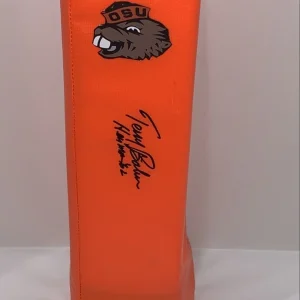 TERRY BAKER SIGNED TOUCHDOWN PYLON OREGON STATE 62 STATE JSA COA