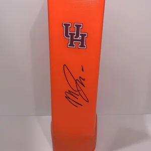 MARCUS JONES SIGNED TOUCHDOWN PYLON HOUSTON COUGARS ROOKIE STAR PROOF JSA COA
