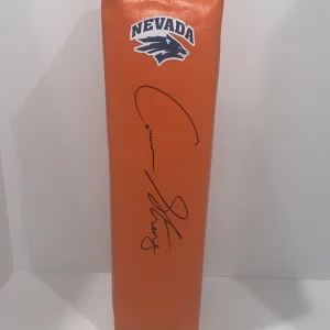 CARSON STRONG SIGNED TOUCHDOWN PYLON NEVADA WOLFPACK FOOTBALL PROOF JSA COA