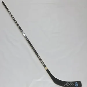 JUSTIN SCHULTZ SIGNED HOCKEY STICK SEATTLE KRAKEN AUTOGRAPHED