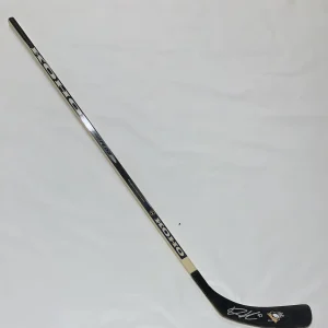 DANTON HEINEN SIGNED HOCKEY STICK PITTSBURGH PENGUINS PROOF