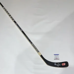 RASMUS ANDERSSON SIGNED HOCKEY STICK CALGARY FLAMES AUTOGRAPHED PSA COA
