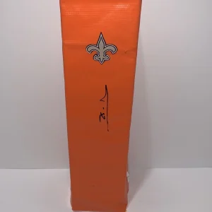 TYRANN MATHIEU SIGNED TOUCHDOWN PYLON NEW ORLEANS SAINTS FOOTBALL JSA COA