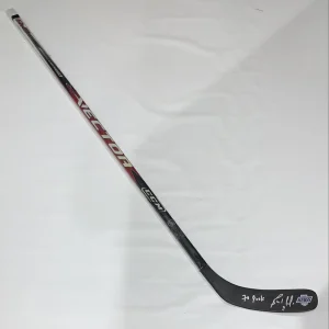 BERNIE NICHOLLS SIGNED HOCKEY STICK LOS ANGELES KINGS 70 GOALS INSCRIBED JSA COA