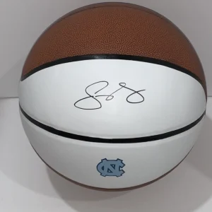SEAN MAY SIGNED BASKETBALL NORTH CAROLINA TAR HEELS AUTOGRAPHED PROOF