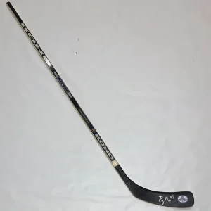 BRAYDEN POINT SIGNED HOCKEY STICK TAMPA BAY LIGHTNING BACK TO BACK JSA COA