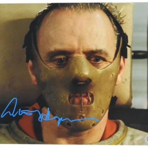 Anthony Hopkins Autograph Signed 11 x 14 Photo Silence Of The Lambs Hannibal