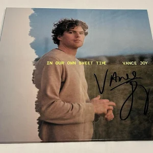 VANCE JOY SIGNED IN OUR OWN SWEET TIME VINYL RECORD JSA