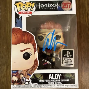Ashly Burch ‘Horizon Zero Dawn’ Signed Funko Pop ‘Aloy’ Autograph Beckett