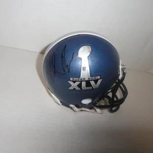 PAUL RYAN SIGNED GREEN BAY PACKERS SUPER BOWL 45 MINI HELMET XLV EXACT PROOF VP