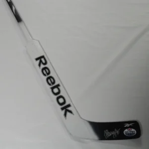 NIKOLAI KHABIBULIN SIGNED GOALIE STICK EDMONTON OILERS AUTOGRAPHED