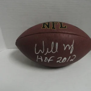 WILLIE ROAF SIGNED NFL FOOTBALL NEW ORLEANS SAINTS HOF AUTOGRAPHED