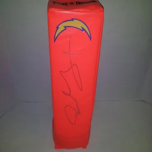 RYAN MATTHEWS SIGNED SAN DIEGO CHARGERS TOUCHDOWN PYLON FOOTBALL COA