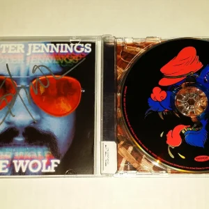 SHOOTER JENNINGS AUTOGRAPHED THE WOLF CD COVER RARE COA WAYLON JENNINGS