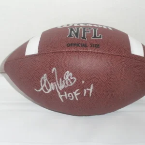 ANDRE REED SIGNED NFL FOOTBALL BUFFALO BILLS HOF 14 INSCRIPTION LEGEND