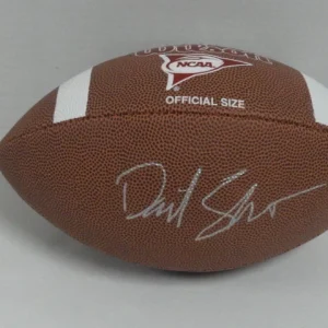 DAVID SHAW SIGNED NCAA FOOTBALL STANFORD CARDINAL AUTOGRAPHED