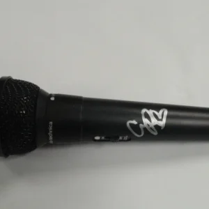 CASSADEE POPE SIGNED MICROPHONE THE VOICE WINNER HEY MONDAY PROOF