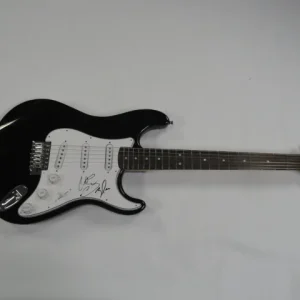 THE SWON BROTHERS SIGNED ELECTRIC GUITAR COUNTRY SUPERSTARS